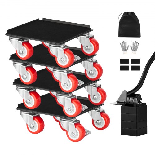 Furniture Dolly Maximum Load 1200 lbs Heavy Duty Furniture Movers with 5