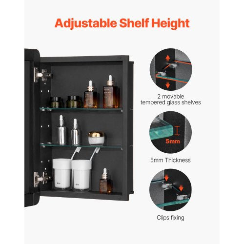 Medicine Cabinet 16 x 24 inch Medicine Cabinet for Bathroom with Mirror