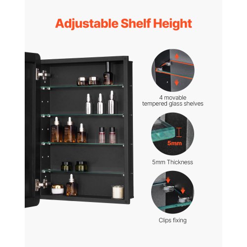 Medicine Cabinet 20 x 30 inch Medicine Cabinet for Bathroom with Mirror