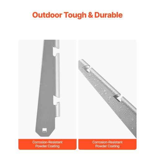 Barbed Wire Arm 10 Packs 12.2 in Fence Post Extender Flat or Surface