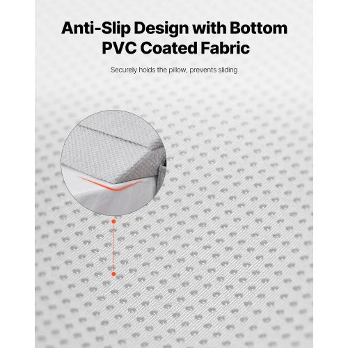 Bed Wedge Pillow for Headboard King Size 76x10x6 Bed Gap Filler Fill