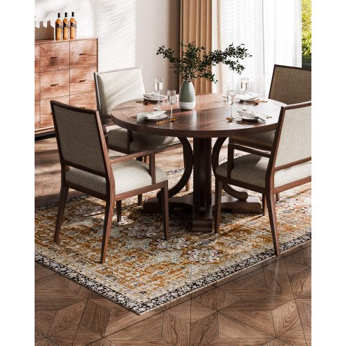 Area Rug 6 x 9 ft Large Washable Rug NonSlip and TearResistant Soft