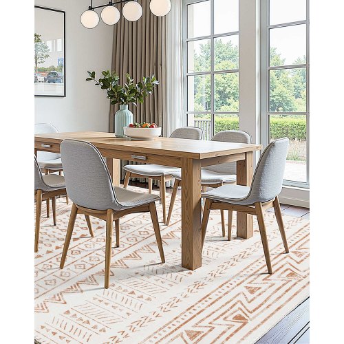 Area Rug 6 x 9 ft Large Washable Rug NonSlip and TearResistant Soft 1