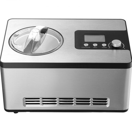 Automatic Ice Cream Maker with Builtin Compressor 2 Quart No Prefreezing