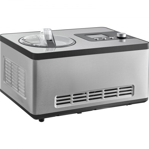 Automatic Ice Cream Maker with Builtin Compressor 2 Quart No Prefreezing