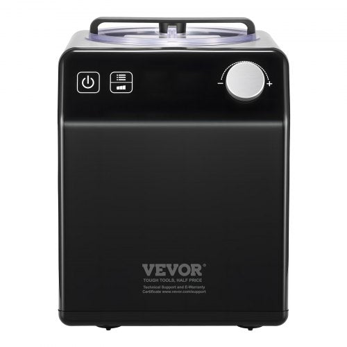 Upright Automatic Ice Cream Maker with Builtin Compressor 2 Quart No