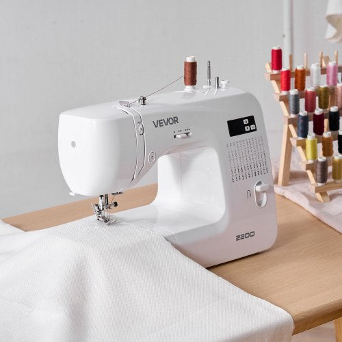 Computerized Sewing Machine 60 Stitch Applications with LED Screen Foot