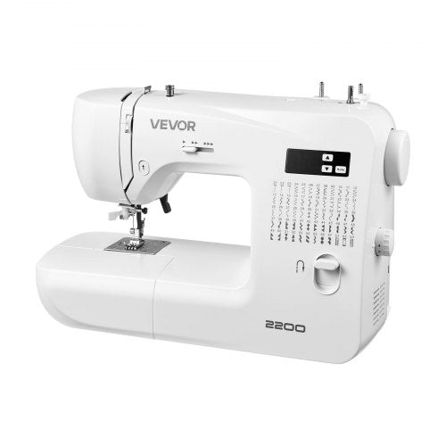 Computerized Sewing Machine 60 Stitch Applications with LED Screen Foot