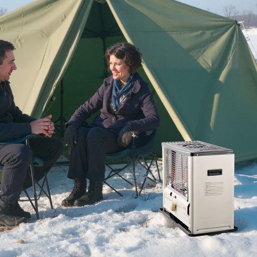 10000 BTU Indoor Outdoor Kerosene Heater Portable Space Heater with Auto