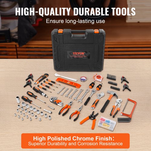 Tool Kit 216 Piece General Household Hand Tool Set Home Repairing Tool Kit