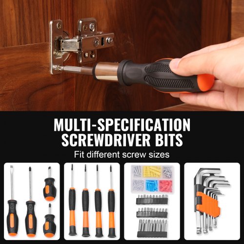 Tool Kit 216 Piece General Household Hand Tool Set Home Repairing Tool Kit