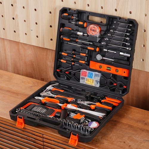 Tool Kit 216 Piece General Household Hand Tool Set Home Repairing Tool Kit