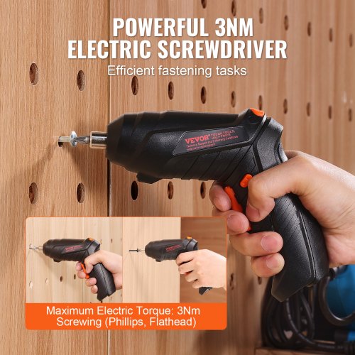 Tool Kit 96 Piece General Household Hand Tool Set with Cordless