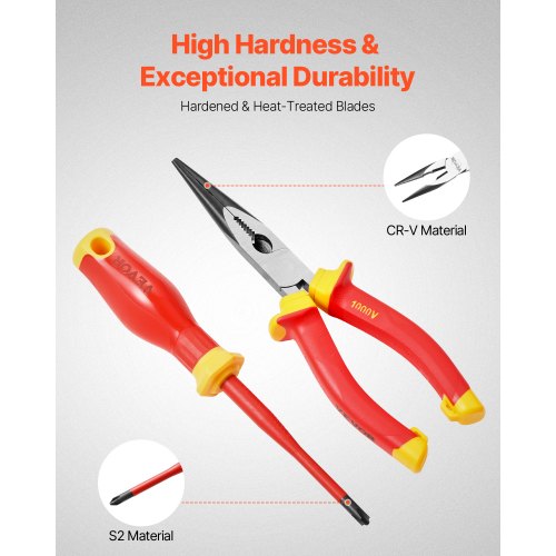 Insulated Screwdriver Set 50Piece Professional Electrical Screwdriver Set