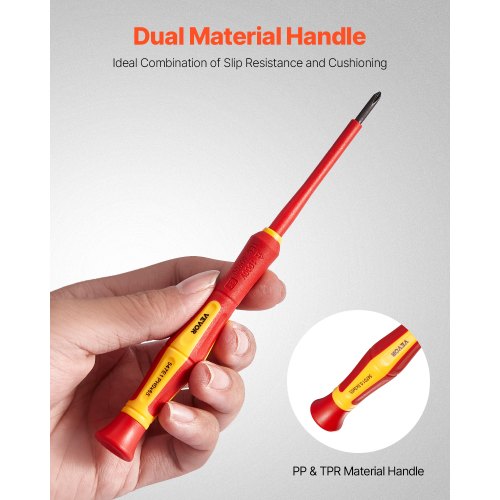 Insulated Screwdriver Set 6Piece Professional Electrical Screwdriver Set