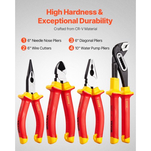 Insulated Screwdriver Set 12Piece Professional Electrical Screwdriver Set