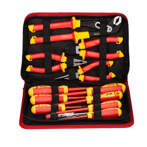 Insulated Screwdriver Set 12Piece Professional Electrical Screwdriver Set