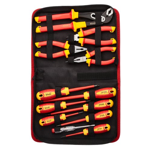 Insulated Screwdriver Set 12Piece Professional Electrical Screwdriver Set