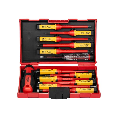 Insulated Screwdriver Set 13Piece Insulated Tool Set for Electricians 1000V