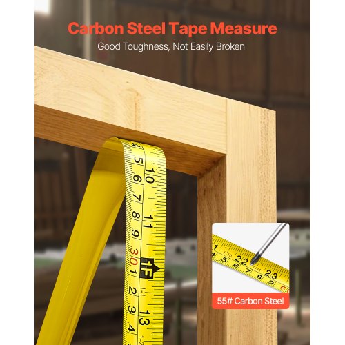 2 Packs Tape Measure 25 ft Length Measuring Tape with Retractable Imperial