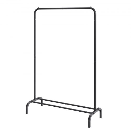 Clothes Rack Heavy Duty Clothing Garment Rack with Hanging Rod and Bottom