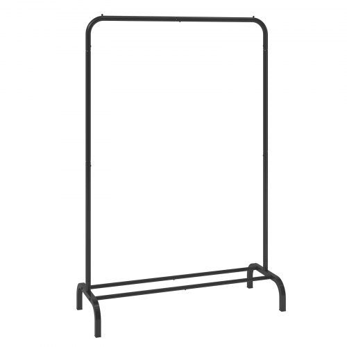 Clothes Rack Heavy Duty Clothing Garment Rack with Hanging Rod and Bottom