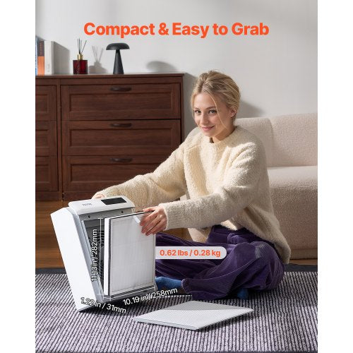 Air Purifier Replacement Filter H13 3in1 Compact Lightweight