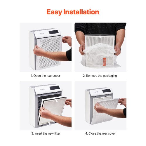 Air Purifier Replacement Filter H13 3in1 Compact Lightweight