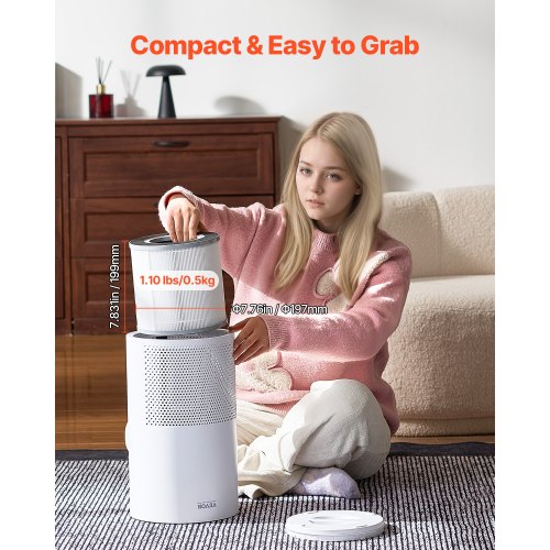 Air Purifier Replacement Filter H13 3in1 Compact Lightweight 1