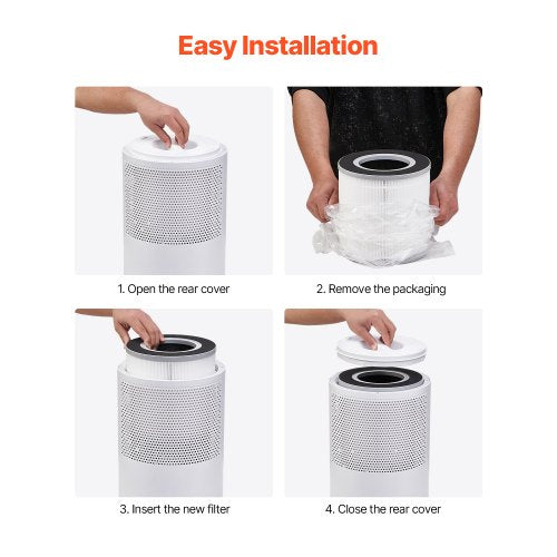 Air Purifier Replacement Filter H13 3in1 Compact Lightweight 1
