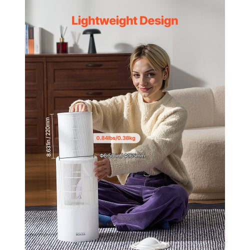 Air Purifier Replacement Filter H11 2in1 Compact Lightweight