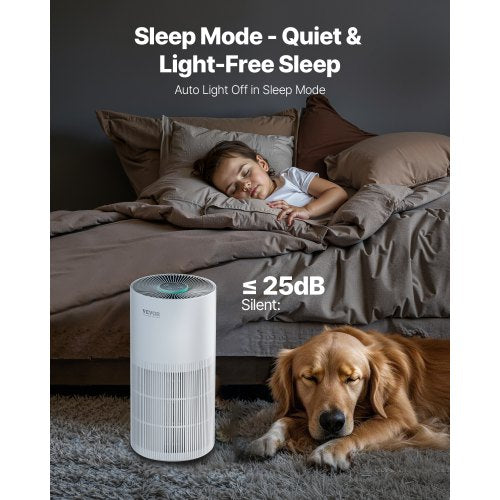 Air Purifier H11 HEPA Layer 1100 ft²h Smart Air Purifier with Speed