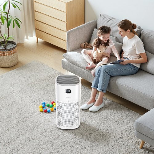 Air Purifier H13 HEPA Layer 2018 ft²h Smart Air Purifier with Speed