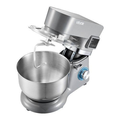 Ice Cream Maker 1.8 Qt Capacity 6Speed Electric Stand Mixer with LED