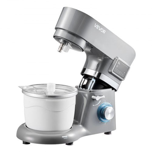 Ice Cream Maker 1.8 Qt Capacity 6Speed Electric Stand Mixer with LED