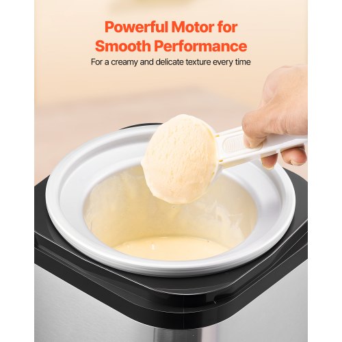 Ice Cream Maker 211 Qt Large Capacity Electric Automatic IceCream