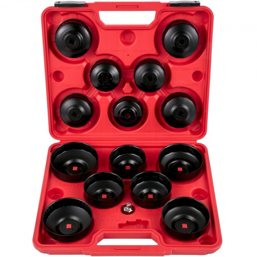 Oil Filter Socket Set 14 Pcs Oil Filter Wrench Set Sturdy Steel Oil Filter