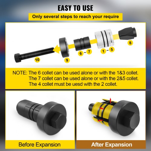 Pipe Stretcher Kit Exhaust Pipe Stretcher Kit 158 to 414 Exhaust