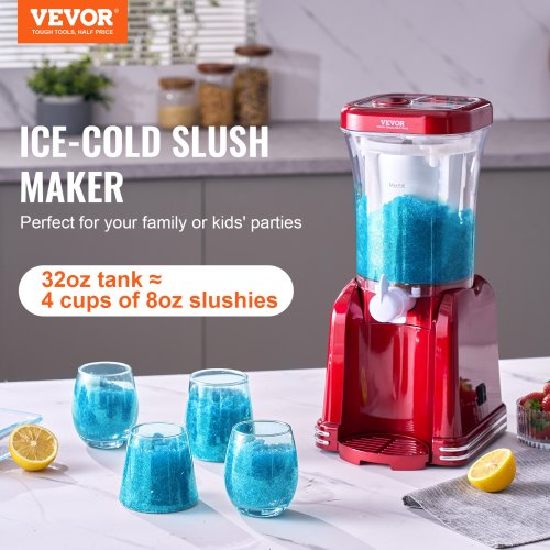Slushy Machine for Home 32oz Tank Homeuse Margarita Machine Smoothie