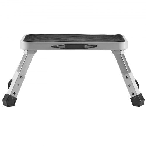 Step Stool 1Step 330lbs Capacity Folding Steel Step Ladder 3 Adjustable