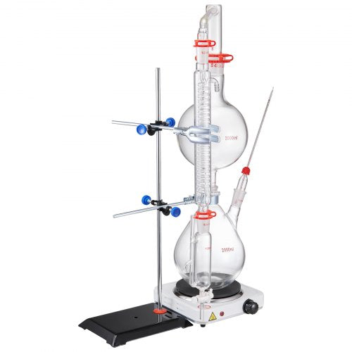 Essential Oil Distillation Kit 2000ml Distillation Apparatus 33 Boro Lab