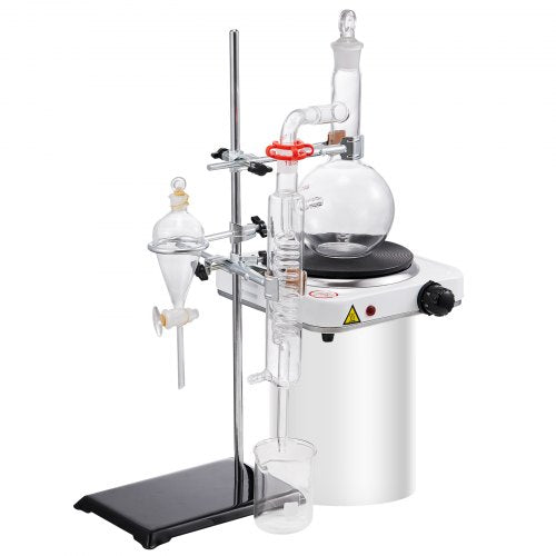 Essential Oil Distillation Kit 500ml Distillation Apparatus 33 Boro Lab