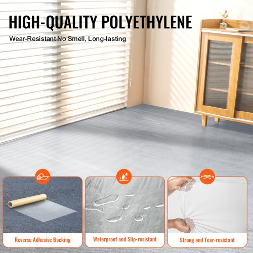 Carpet Protection Film 24" x 200' Floor and Surface Shield