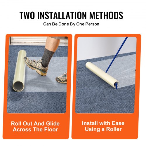 Carpet Protection Film 24" x 200' Floor and Surface Shield