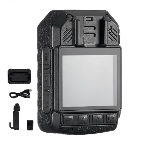 1440P HD Police Body Camera 64GB Body Cam with Audio Video Recording