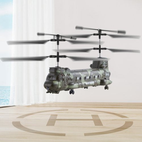 RC Helicopter 24GHz Military Remote Control Helicopter 35 Channel RC