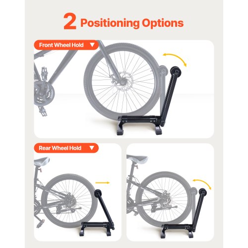 Bike Rack Fits 20 to 29 Inch Mountain Road Bikes Alloy Steel