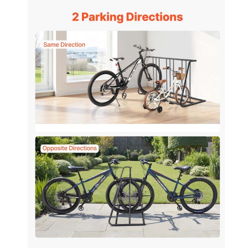 Bike Rack Fits Tire Width 3 Inch76.2 mm Carbon Steel DoubleSided Grid