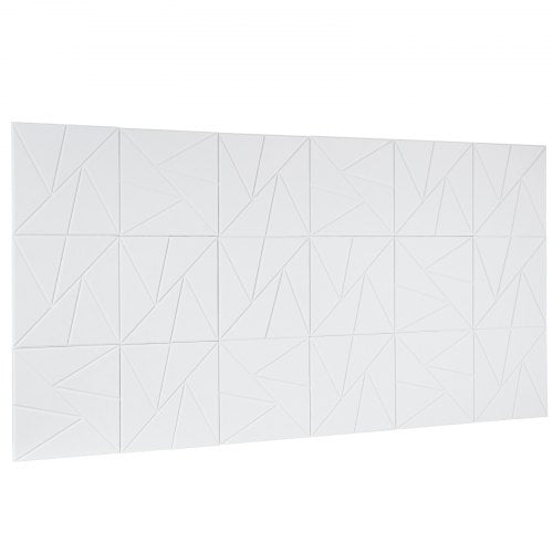 18 Pack Acoustic Panels with Self Adhesive 118 x 118 x 0.4 inch Sound
