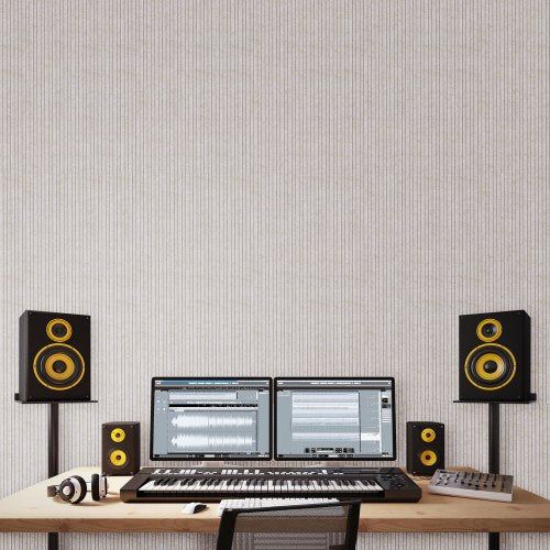 5 Pack Acoustic Panels with Self Adhesive 472 x 236 x 0.4 inch Sound